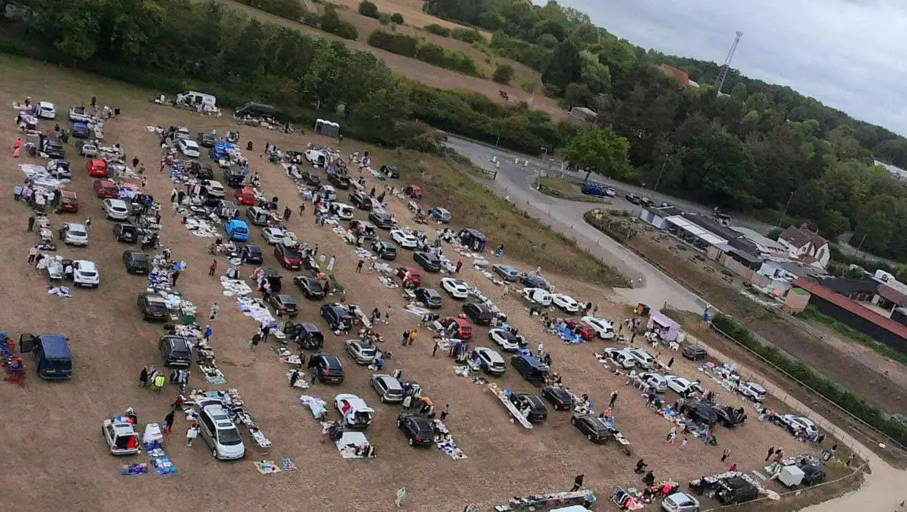 Boot Sale Atmosphere